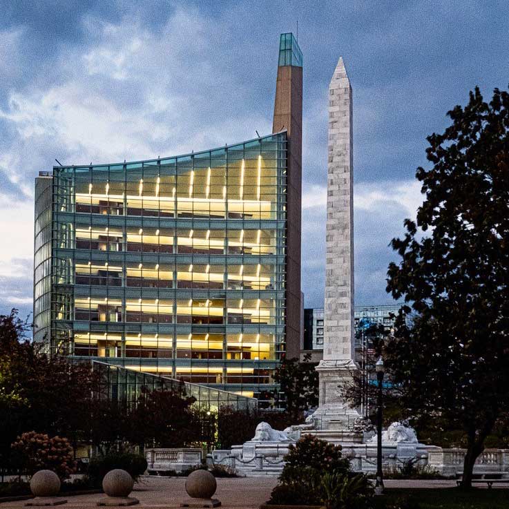 buffalo ny office building and monument